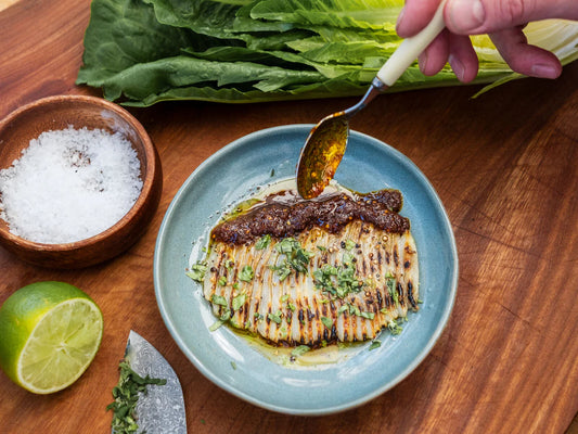 Grilled Artichoke with XO