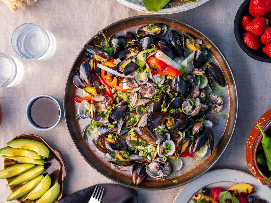 Mussels & Clams with XO